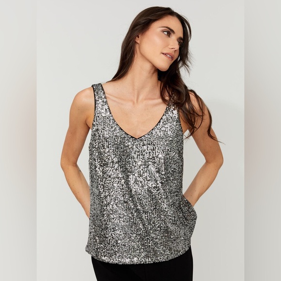 Joseph Ribkoff Tops - NWOT Joseph Ribkoff Sparkle Tank